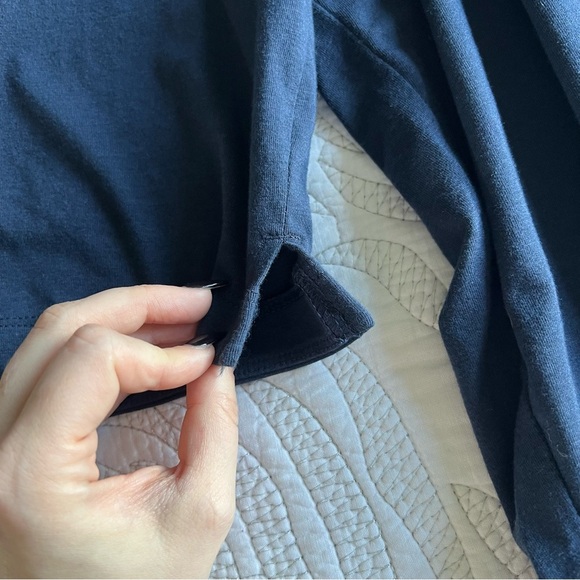 Lunya - Slumberknit™ Long Sleeve Top - Deep Blue - Picture 8 of 12